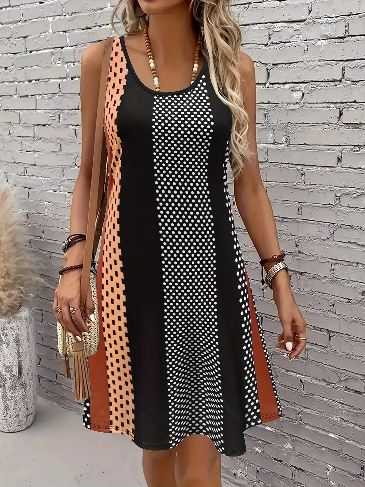 Women's Round Neck Breathable Dress – Shop at OWNLUXE