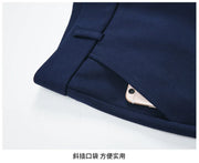 Stretch High Waist Trousers – Fashion Casual Slacks