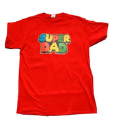 Super Dad Graphic T-Shirt – Colorful Short Sleeve Tee