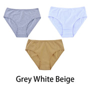 Women's Seamless Cotton Briefs 3-Pack | 6 Colors | OWNLUXE