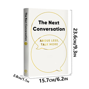 The Next Conversation Argue Less Talk More, Crucial Conversations,Self Help Book,Facilitating Collaboration Rather Than Conflict