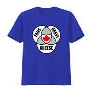 Canadian Poutine T-Shirt – Vintage Washed Maple Leaf Graphic Tee, S–6XL | OWNLUXE