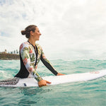 Load image into Gallery viewer, Women&#39;s Surfing Suit New One-piece Swimsuit Sexy Long Sleeve Printing  Rash Guard Beach Sports Wear Swimming Bathing Clothes
