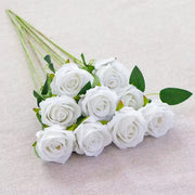 Velvet Artificial Roses for Mom — Wedding & Home Décor | OWNLUXE