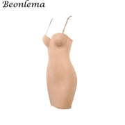 Shapewear Slip Dress with Bra – Tummy Control Body Shaper