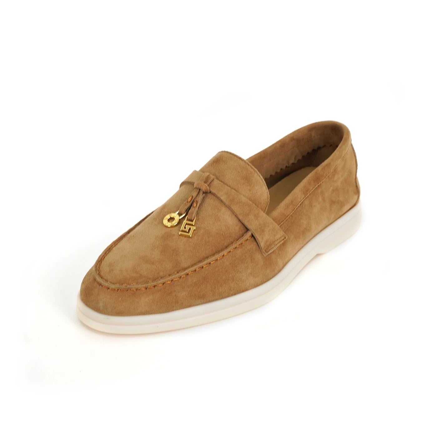 Women's Loafers (Brown & Red) | OWNLUXE