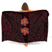 Floral Polynesian Swim Cover-Up | OWNLUXE