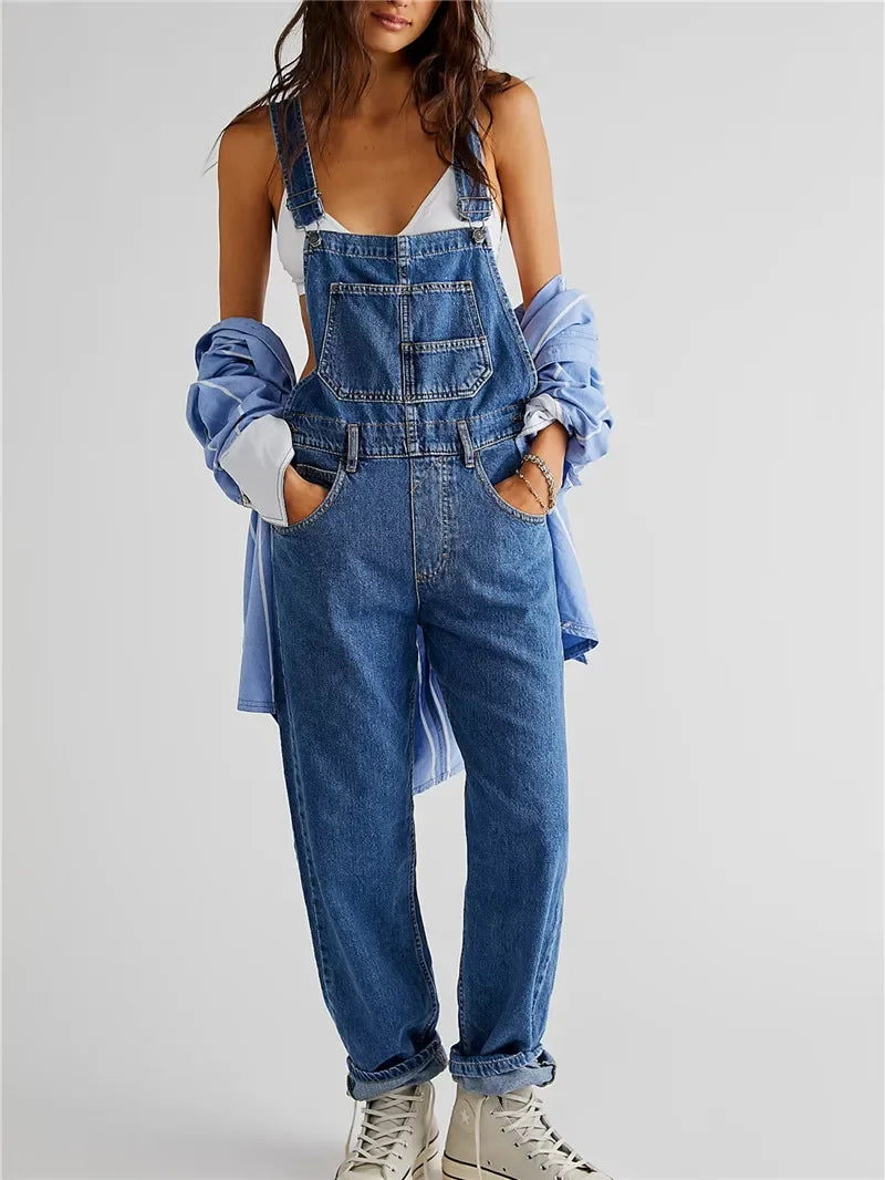 Trendy High-Waist Skinny Romper – Chic Casual Playsuit for Spring/Summer