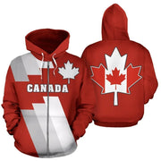 Canada 3d All Over Printed Maple Leaf Generation Zipped | OWNLUXE
