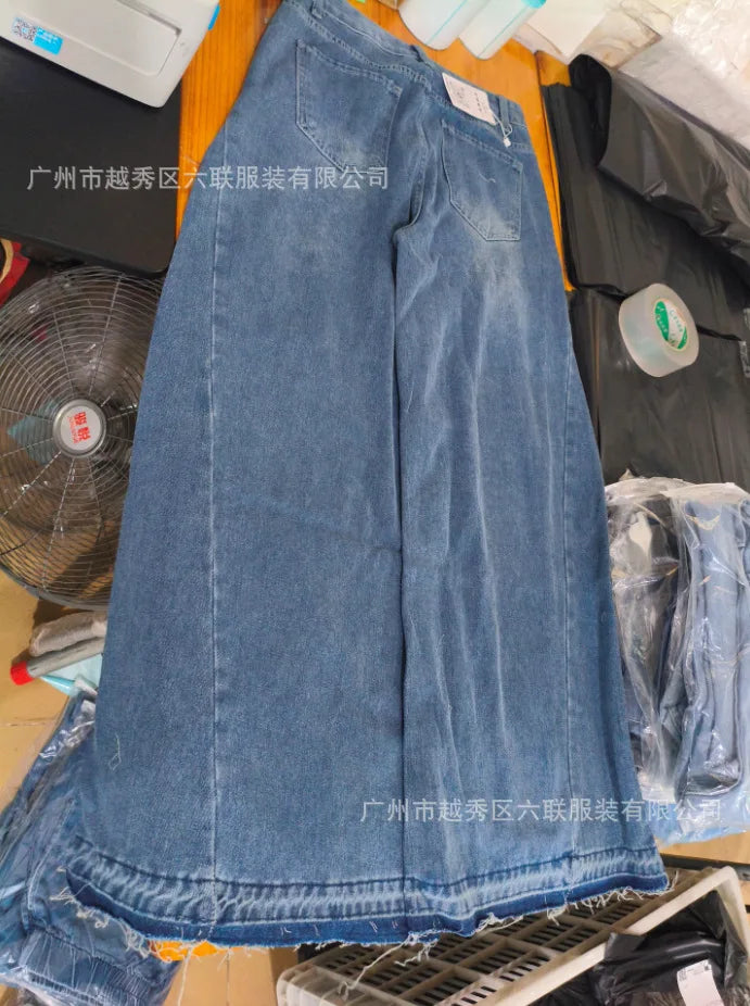 Wide Leg Flare Jeans – Spliced Denim Street