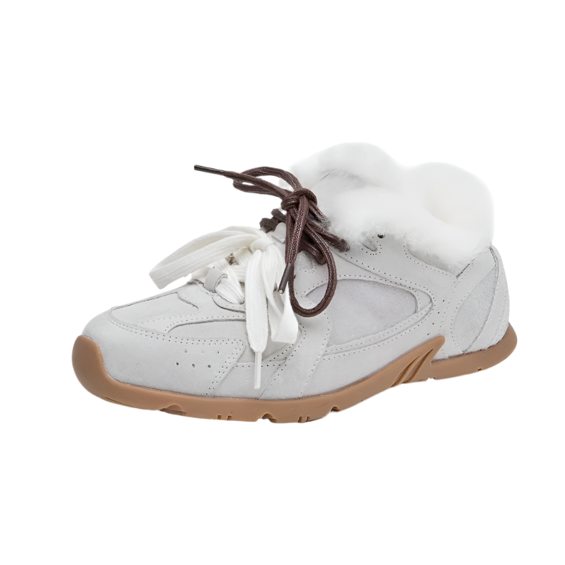 Women’s Casual Leather Sneakers with EVA Comfort Insole