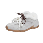 Load image into Gallery viewer, Women’s Casual Leather Sneakers with EVA Comfort Insole
