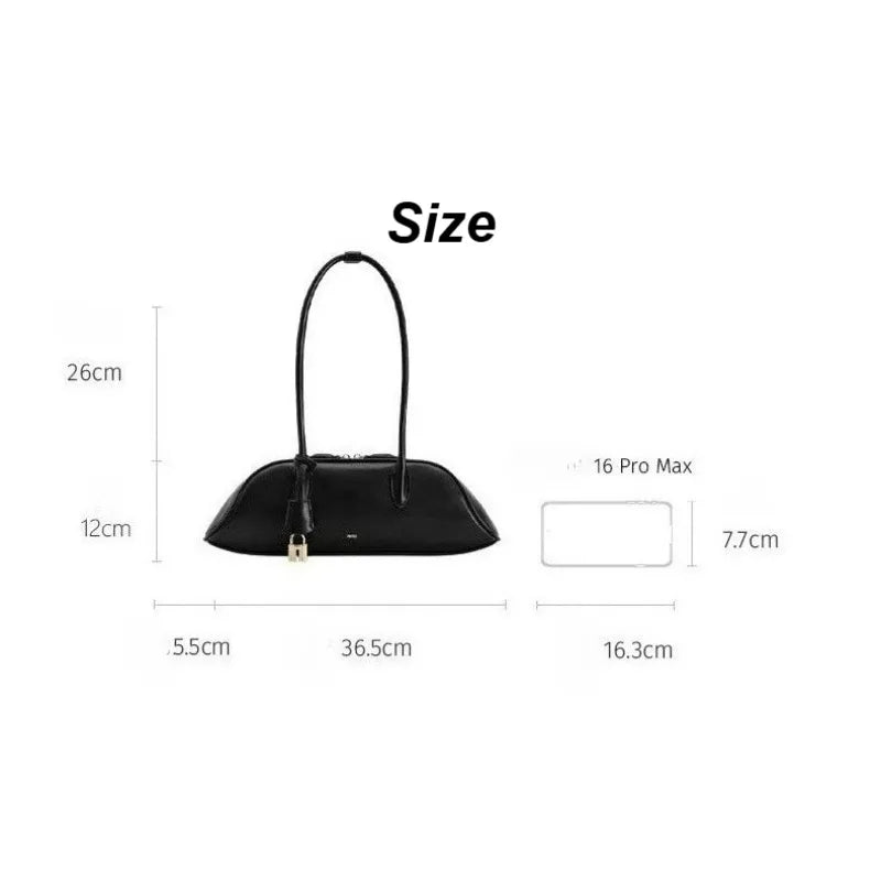 PU Leather Boston Bag | OWNLUXE