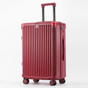 ABS Spinner Luggage with Cup Holder & Wet-Dry Storage