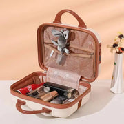 Mini Travel Suitcase – Portable Makeup & Organizer Case