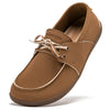Women's Lightweight Leather Loafers (Light Brown) | OWNLUXE