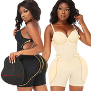 Padded Hip Enhancer Bodysuit Butt Lifter Shapewear