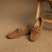 Women's Leather Loafers (Dark Brown Leather) – Shop at OWNLUXE