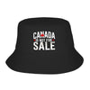 Canada Is Not For Sale Bucket Hat Summer Fisherman Hats Top | OWNLUXE