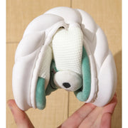 Four Seasons Linen House Slippers with Cute Cartoon Design