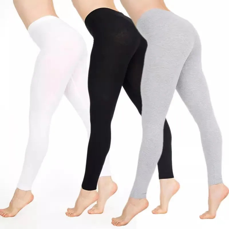 Shiny Elastic Leggings | OWNLUXE