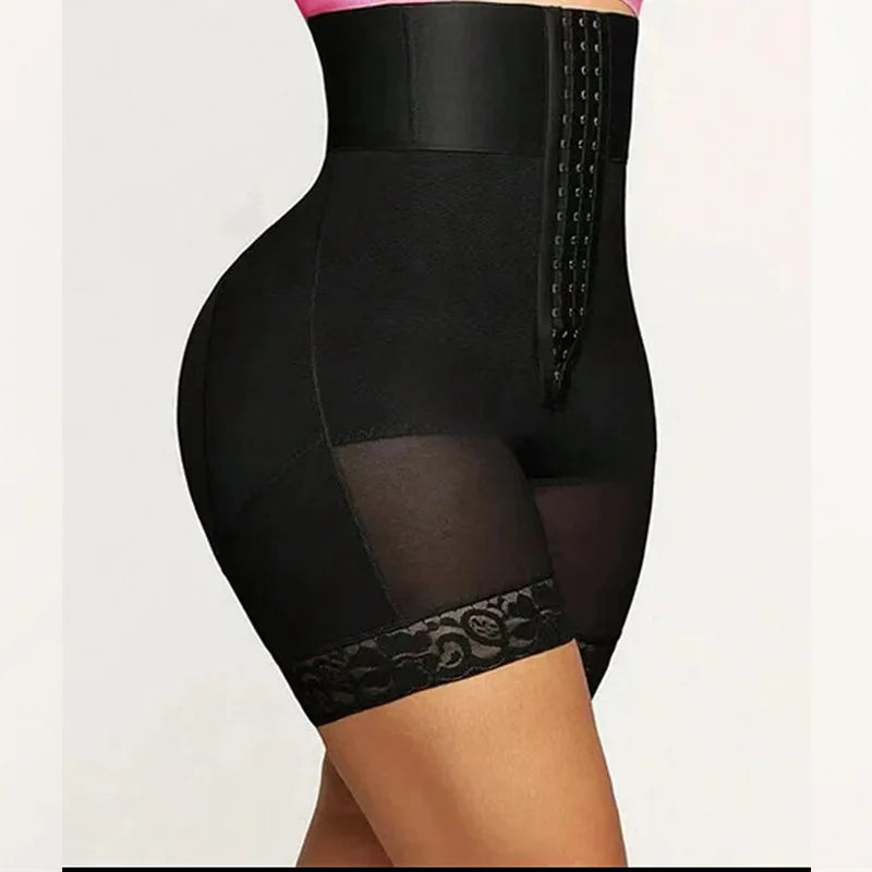 High Waist Butt Lifter Shaper Shorts - Firm Tummy Control Shapewear