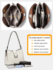 Genuine Leather Shoulder Bag | OWNLUXE