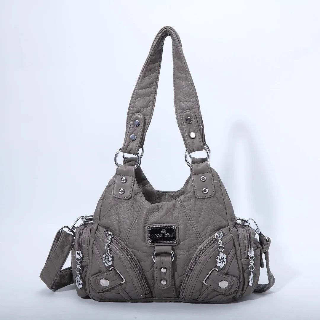 Multi-Pocket PU Leather Crossbody Bag – Shop at OWNLUXE