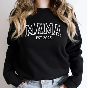 ☁️ Cozy Printed Pullover Sweatshirt – Casual Autumn/Winter Wear | Sweat à Imprimé Confortable – Style Décontracté Automne/Hiver