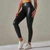 Women's High-Waist Leather Leggings | OWNLUXE
