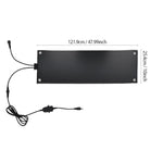 Load image into Gallery viewer, Graphene Heated Snow Melting Mat for Steps, Sidewalks &amp; Driveways
