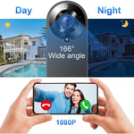 Load image into Gallery viewer, 1080P Wireless Video Doorbell Camera WiFi Smart Door Bell Tuya Smart Home Security Motion Detect Night Vision Intercom Doorbell
