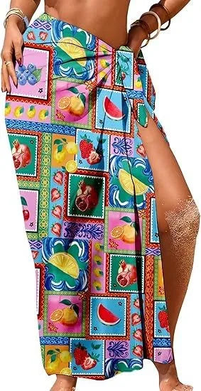 Printed Maxi Floral Wrap Dress | OWNLUXE
