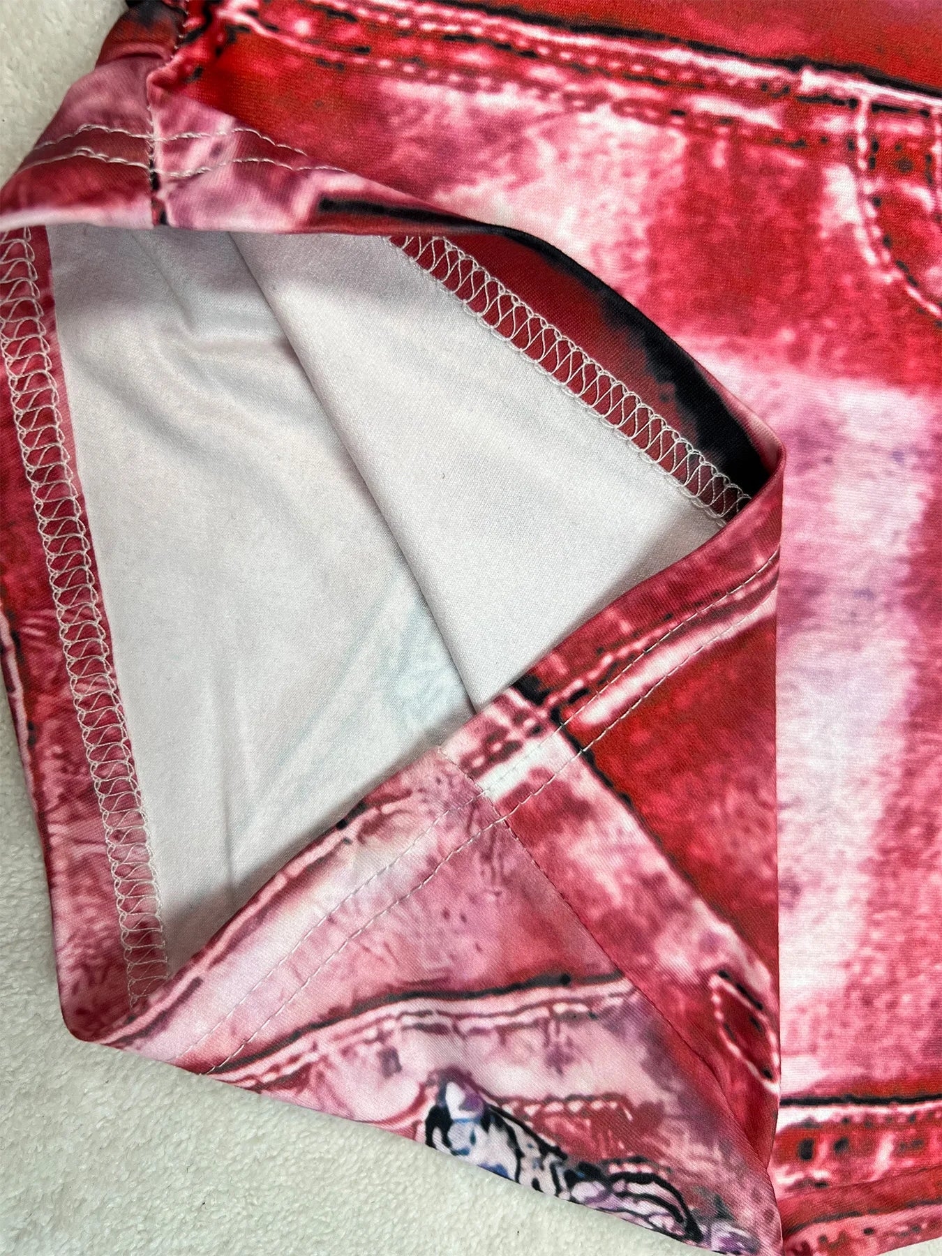 Denim Slim-Fit Shorts | OWNLUXE