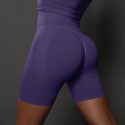 Seamless Yoga Push-Up High-Waist Shorts | OWNLUXE