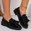 Women's Platform Leather Loafers | OWNLUXE