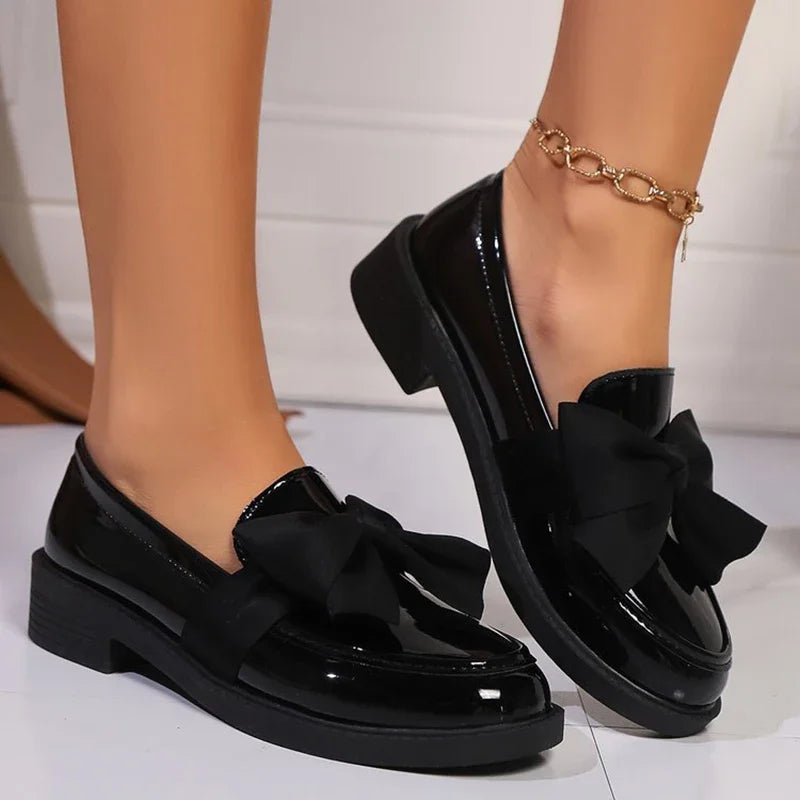 Women's Platform Leather Loafers – Shop at OWNLUXE
