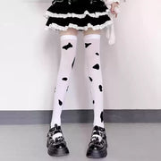 Cow Thigh-High Stockings | OWNLUXE