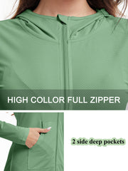 Upf Sun Protection Hoodie Swim Cover-Up | OWNLUXE