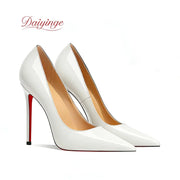 Women's Red Bottom Stiletto Pumps | 12cm Pointed Toe Heels | OWNLUXE