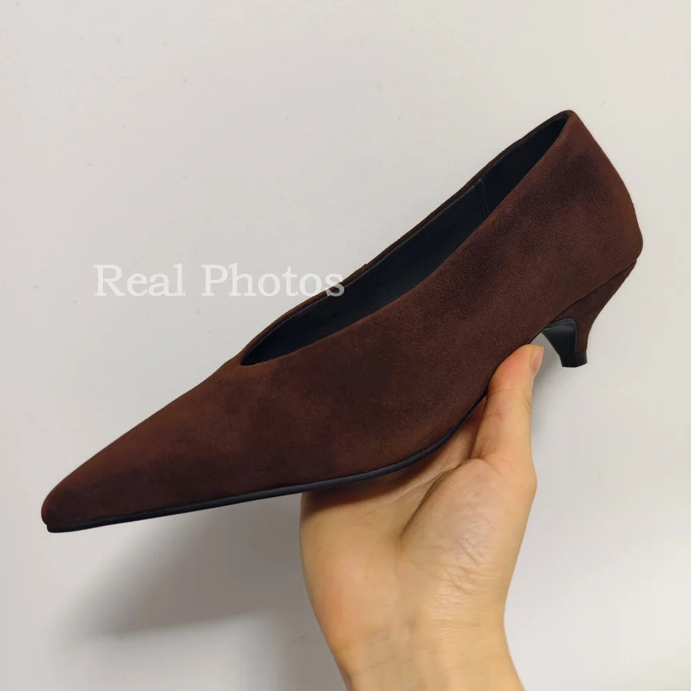 Women's Pointed Toe Retro Pumps – Shop at OWNLUXE