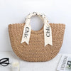 Spacious Straw Woven Crossbody Bag | OWNLUXE