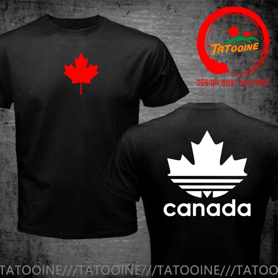 Canada Day Graphic T-Shirt | Maple Leaf & Flag Tee | OWNLUXE