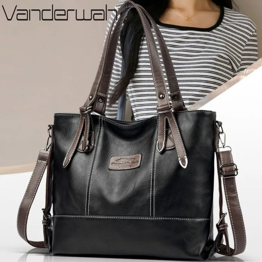 Four Arrows Luxury Handbag – Top Quality PU Leather Designer Shoulder Crossbody