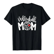 MOM Volleyball Print Women's T-Shirt — Cute Gift for Mom | OWNLUXE