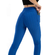 Pocket Running Biker High-Waist Leggings | OWNLUXE