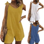 Load image into Gallery viewer, Effortless Summer Romper &amp; Playsuit – Casual Chic with Pockets &amp; High Stretch
