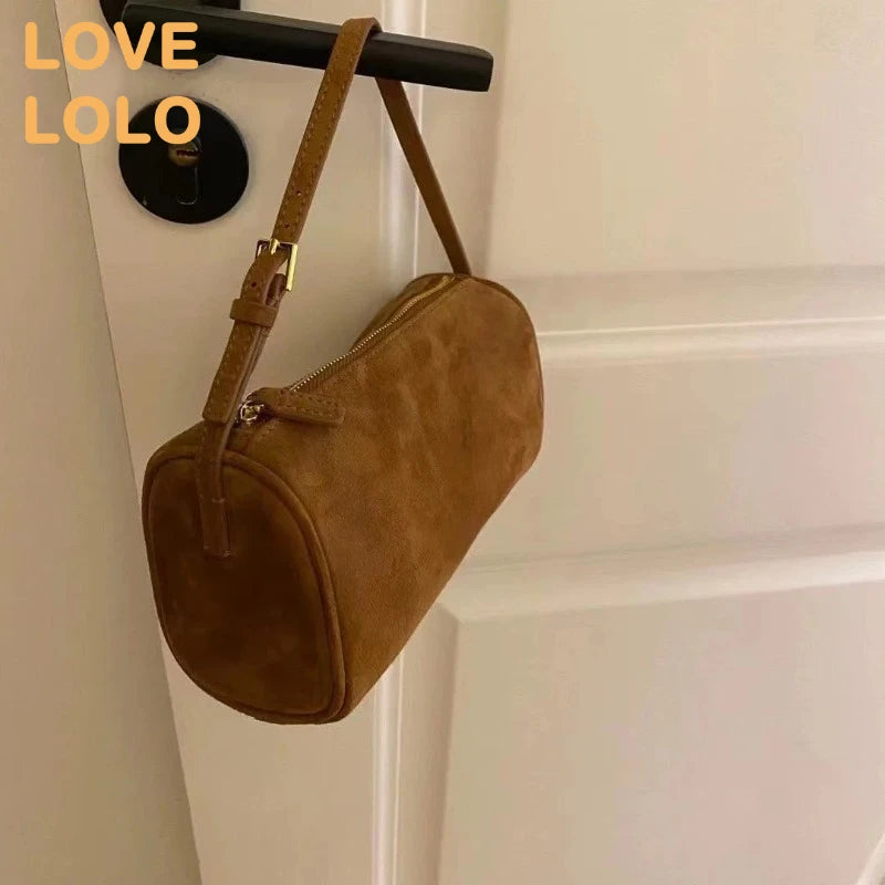 Cowhide Leather Vintage Crossbody Bag – Shop at OWNLUXE