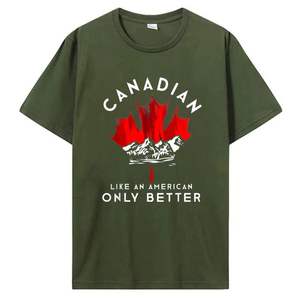 Canada National Day Graphic T-Shirt — Unisex Cotton Tee | OWNLUXE