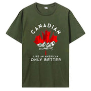 Canada National Day Graphic T-Shirt — Unisex Cotton Tee | OWNLUXE